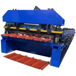 Metal Roofing Steel Sheet Roll Forming Machine 75mm For Saudi Arabia