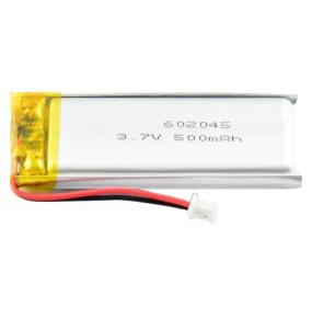 China Li Polymer KC Rechargeable Lipo Battery 3.7V 500mAh 602045 Rechargeable Li-Ion Li Polymer wholesale