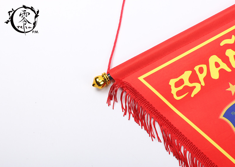 Spain Espana Pennant Digitally Printed Flags World Cup Team National Country Promotional Gifts