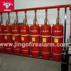China Fire gas extinguisher pipeline FM200 extinguishing systems 120L wholesale