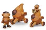Aesthetic Appeal Hand Carved Wood Sculptures For Indoor Decoration