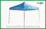 Foldable Canopy Tent Logo Printing Folding Tent Commercial Steel / Aluminum