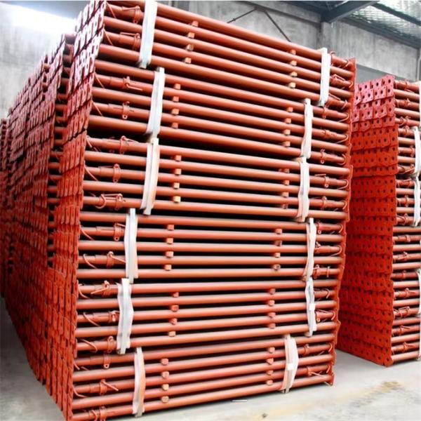 Construction Formwork Heavy 4.5M High E-galvanized OD48.3*2.8mm Thickness Acro Jacks