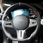 Fashion Leather Bmw E90 Carbon Fiber Steering Wheel C Standard Diameter