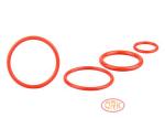 Aging Resistant Silicone Rubber O Rings Seal Gasket Food Grade For Customized