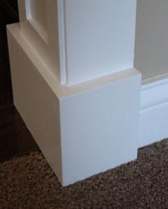 China Economic Mothproof PVC Baseboard / Skirting Board For Indoor Decoration wholesale