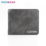 Style Fashion Man Purse Ultrathin Vintage Matting PU Leather Men Wallets for
