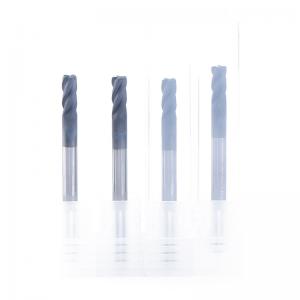 China Ball Nose Carbide End Milling Cutters Diamond Coating For Graphite Processing wholesale