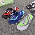 Comfortable Mens Beach Flip Flops , Casual Flip Flops Screen Print Type
