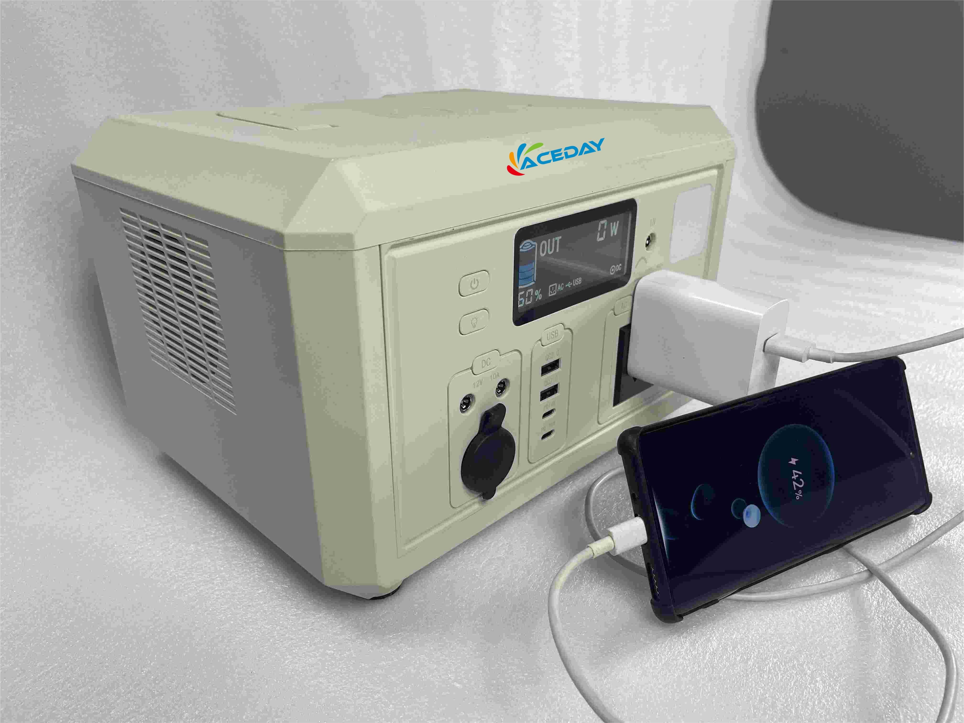 Over Temperature Protection Lithium Portable Power Station Ah600