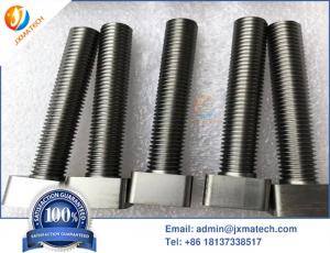 China 90%WNiFe Tungsten Heavy Alloy Bolts High Temperature Resistance wholesale
