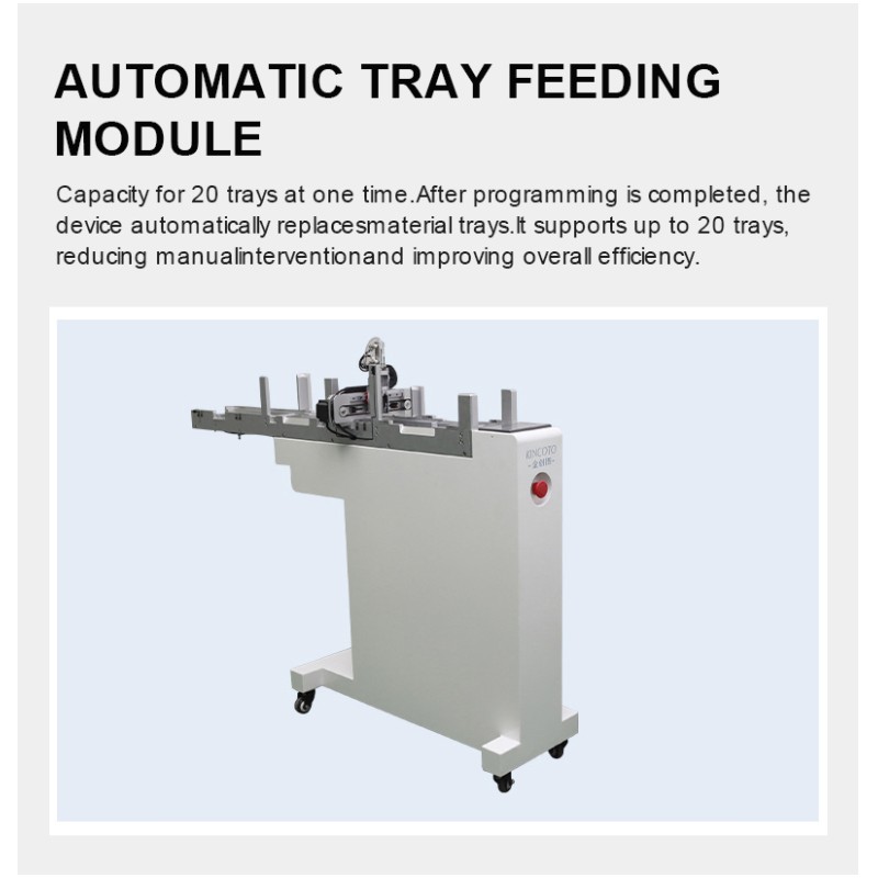 KA2000 High Precision Automatic IC Programmer Dual CCD Vision Alignment Linear Motor Integrated Tape Tray Programming Machine for BGA QFN