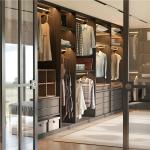 Modern Walk In Closet Minimalist Closet Modern Wardrobe Closets
