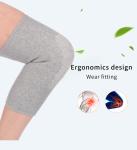 ODM Graphene Knitted Protective Sports Knee Pads Skid Resistant For Men Women