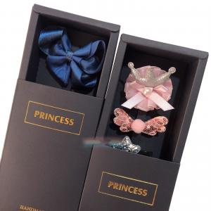 China paper Hair Accessories Gift Box bridal packaging CMYK Color wholesale