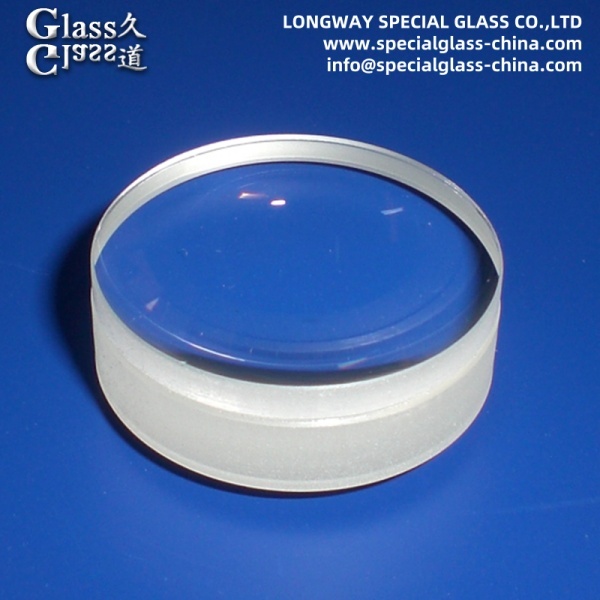Anti-Reflective Coated Optical Achromatic Lens for Projection Optics