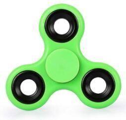 China wholesale Popular ABS Platic EDC tri desk fidget spinner toy 1105 wholesale