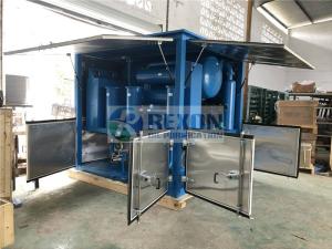 China Electric Insulating Oil Purifier High Efficiency Vacuum Insulating Oil Purifier Machine for Power Plant Maintenance wholesale