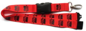 China China lanyard manufacturer for custom print polyester neck lanyard with detachable buckle wholesale
