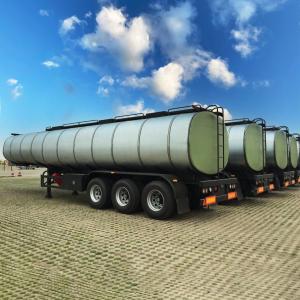 China BPW Axle 12t Mechinical Suspension Insulated Tanker Trailers wholesale