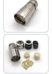 M23 M40 E P Type Servo Motor Cable Connectors 17 Pin 12 Pin