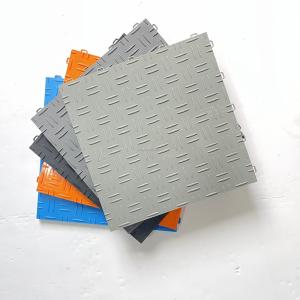China Interlocking Diamond Garage Floor Tile Commercial Polypropylene Garage Flooring wholesale
