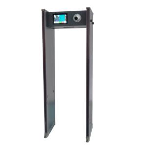 China High Sensitivity Thermal Imaging Temperature Measure Wlak Through Gate For Airport Station School wholesale