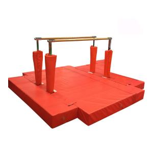 China Waterproof Gymnastics Equipment Bars Red Fitness Equipment Steel Material wholesale