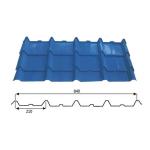 Blue Ral Color Coated Roof Sheet PPGI PPGL