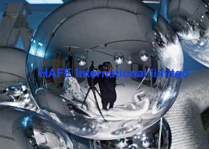 China Helium Flying Mirrored Balloon Lights For Live Show , Long Working Life wholesale