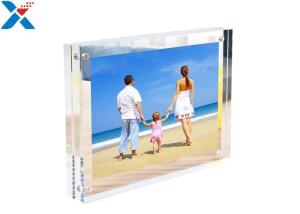 China Clear Double Sided Acrylic Block Photo Frame , Acrylic Magnetic Picture Frames wholesale