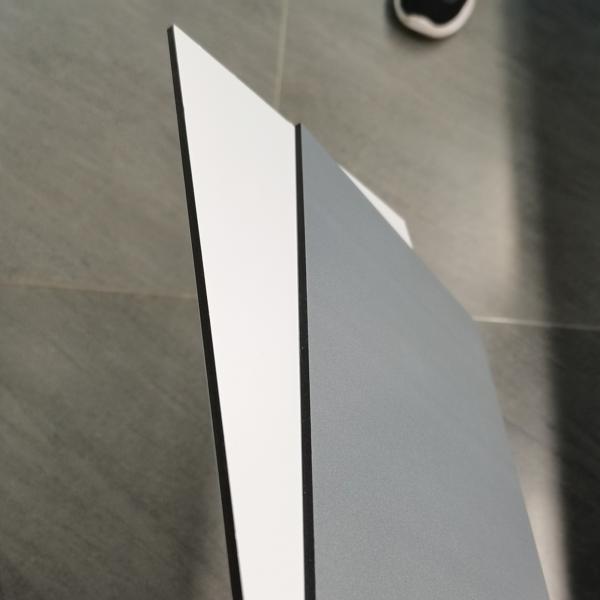T3-T8 Temper Aluminum PVDF Coating Panel With Extrusion Lamination Method