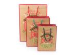 Exquisite Luxury Christmas Packaging 350gsm Coated Paper Eco - Friendly