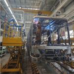 Maximum Capacity Of 70 Person Electric Bus Assembly Line For Mass Production