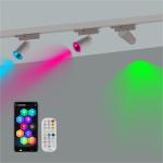 Asian Style 360 Adjustable Movable LED Track Lights Disassembled Moving Heads