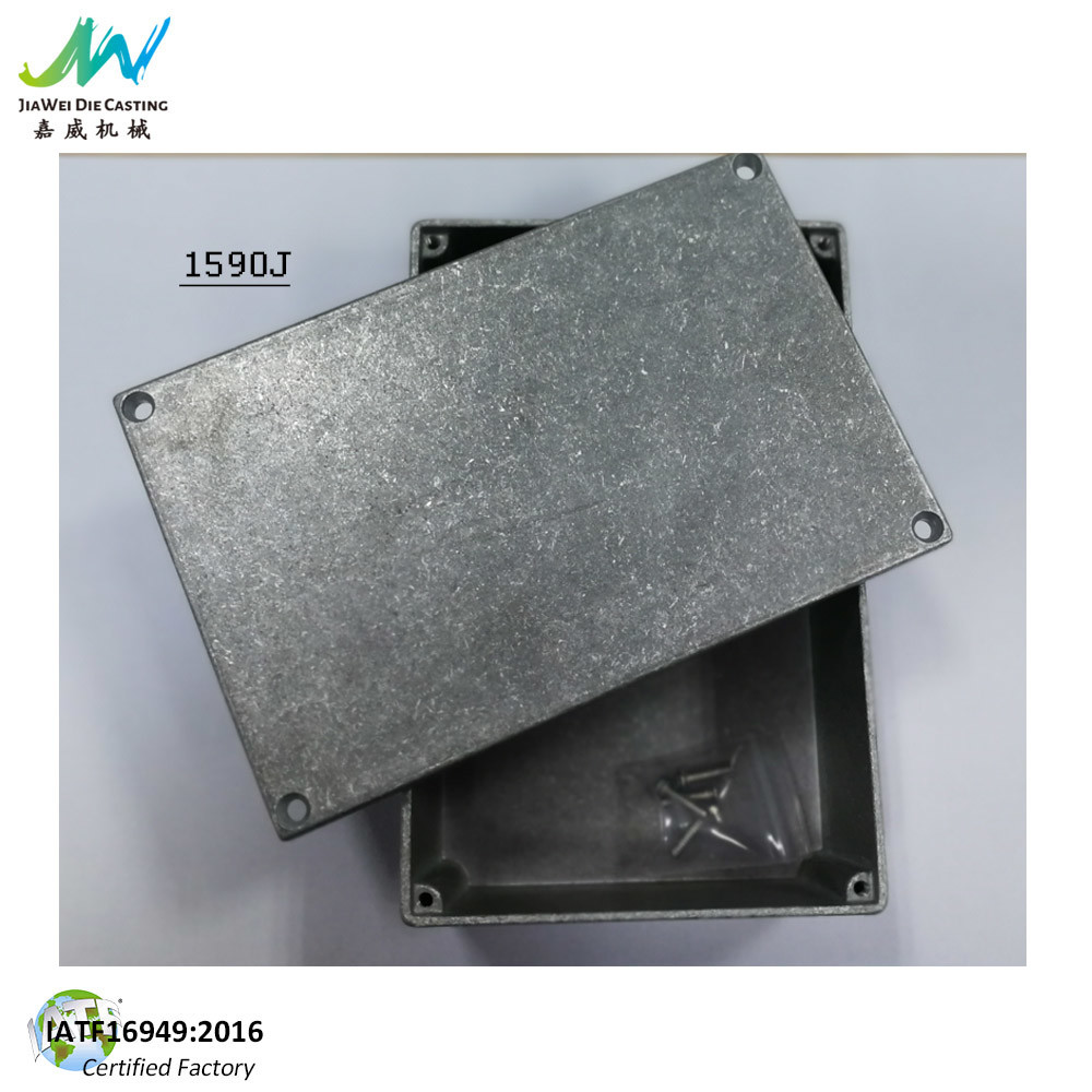 1590J Die Cast Aluminum Enclosure For Stomp Box IP54 Dimension 5.7"X3.74"X1.95"