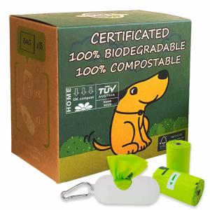 China Custom Printed Paper - Isolated Biodegradable Plastic Bags For Dog Poop wholesale