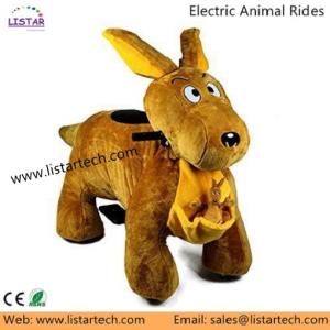 China Motorized Adult Size Animal Rides Rechargeable Battery, Motorized Plush Riding Animals wholesale