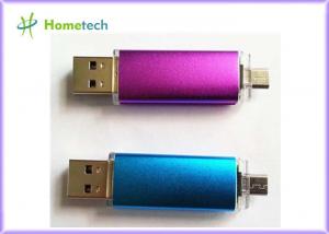 China OEM Mobile Phone USB Flash Drive , Micro Dual Port USB Flash Drive With Micro Usb For Android wholesale