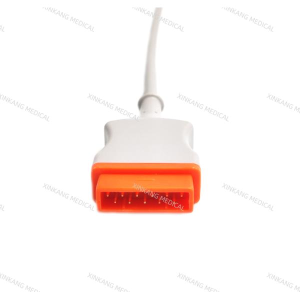 Compatible Philips 2P to 3.5P body temperature adapter cable