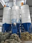 Tower Type Full Automatic Dry Mix Mortar Production Line Carbon Steel Material