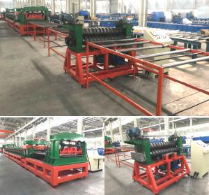 China Steel Corrugated Wall Sheet Machine 17 Stations 18500×1500×1200mm Size wholesale