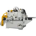 AC 4.4 Kw Sheet Metal Decoiler Uncoiler , Nut Automatic Feeder