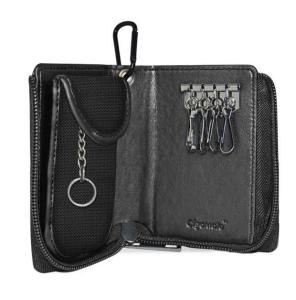 China 2 In 1 RFID Blocker Pouch , Carbon Fiber Mens Signal Blocking Card Holder wholesale