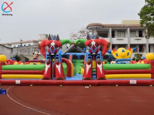 China Factory Mickey Pan Themed Inflatable House And Slide Jumping Castle wholesale