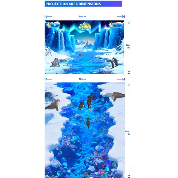 Dynamic Edutainment Solution Interactive Sand Projection Game for Experience Landmark
