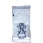 Clear PE biodegradable small plastic bags with Wicket for food bread packing