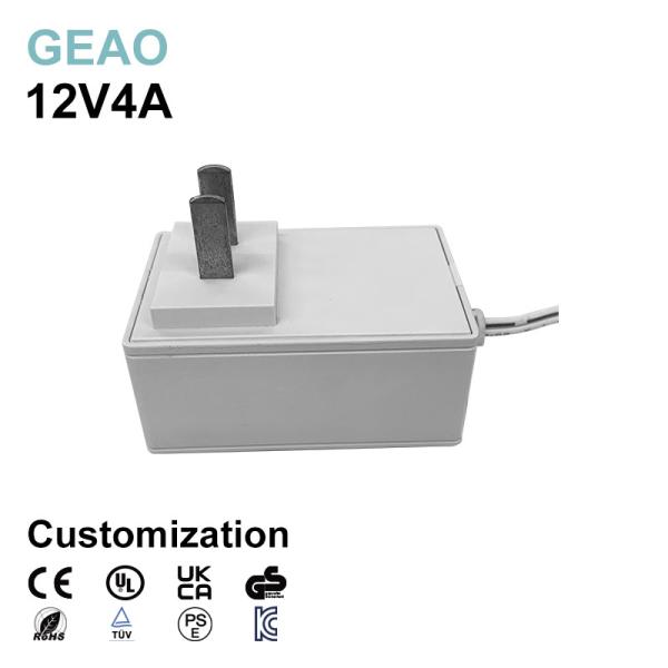 12V 4A Wall Mounted Power Adapters For AC DC Yt400 Projector Ps4 Humidifier Xbox