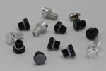 RoHS Black Insulated Heat Shrink Wire Caps 10mm To 160mm Heat Shrink Cable End