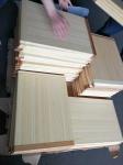 Carbonized Solid Bamboo 1 Inches Bamboo Wood Board